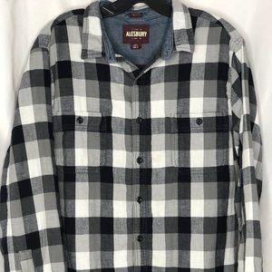 Men's plaid long sleeve